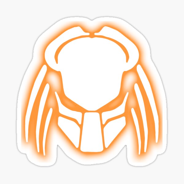 Pegatina «Predator símbolo logo película» de masylom | Redbubble