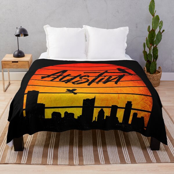 Item preview, Austin Skyline Vintage Sunset designed and sold by ACC .