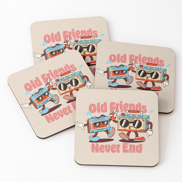 Item preview, Old Friends Never End - Friendship Gifts Idea designed and sold by MuloPops.