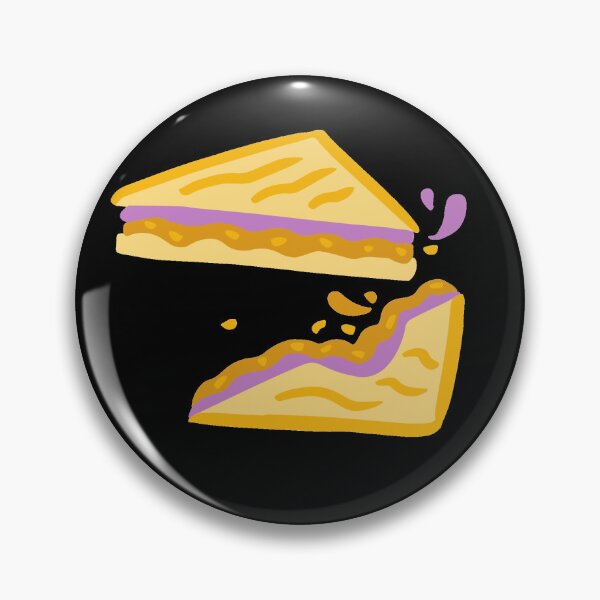 Artikelvorschau, Erdnussbutter- und Marmeladen-Sandwich entworfen und verkauft von lovebread.
