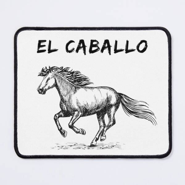 Item preview, El Caballo - The Horse - Stallion - Cuban saying designed and sold by Ausome Behavior.