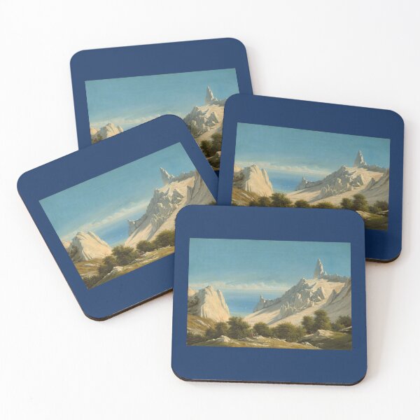 Item preview, View of Sommerspiret, the Cliffs of Møn 1846 - Georg Emil Libert Premium Scoop  designed and sold by Mavis-UK.