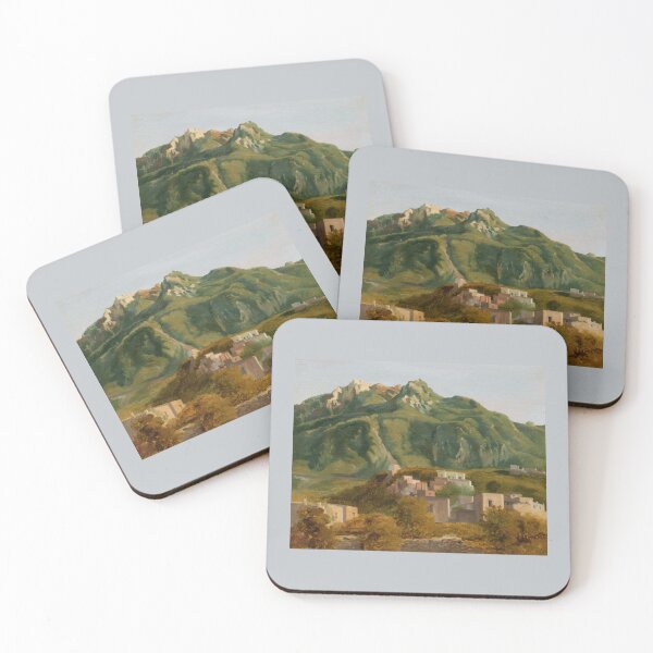 Item preview, Village on the Island of Ischia c.1826 - Sébastien-Louis-Guillaume Norblin de la Gourdaine Premium designed and sold by Mavis-UK.