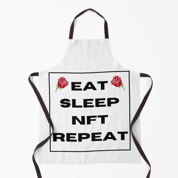 Item preview, Copy of Eat Sleep NFT Repeat cute Design designed and sold by Shahnawaz Khandesigner.