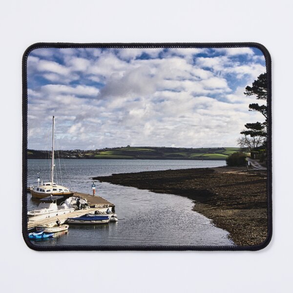 Item preview, Looking out from Mylor Harbour down the Fal Estuary designed and sold by Ann Biddlecombe.