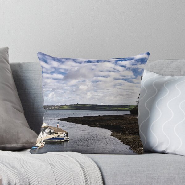 Item preview, Looking out from Mylor Harbour down the Fal Estuary designed and sold by Ann Biddlecombe.