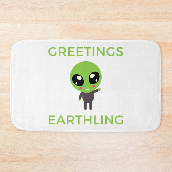 Item preview, Greetings Earthling designed and sold by bouymakesart.