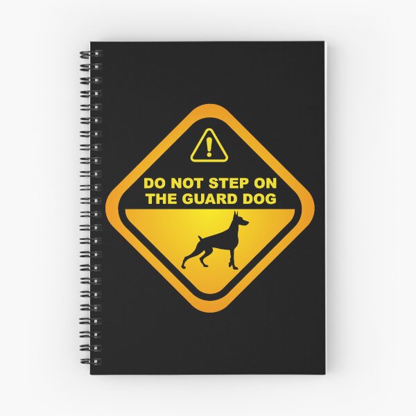 Item preview, Humorous Doberman Guard Dog Warning, Doberman dog owners lovers, mom dad gift birthday idea graphic design, funny cute, fathers day designed and sold by Raiko-art.