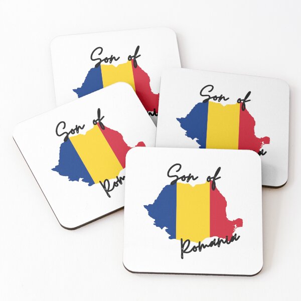 Item preview, Son of Romania Map Flag designed and sold by NovawayDirect.