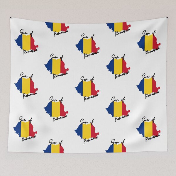 Item preview, Son of Romania Map Flag designed and sold by NovawayDirect.