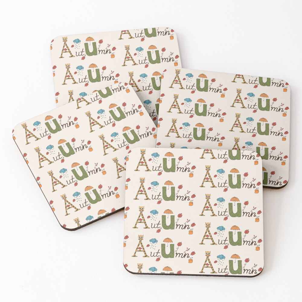 Item preview, Coasters (Set of 4) designed and sold by Blumchen.
