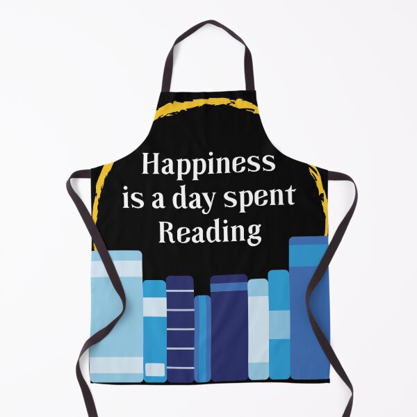 Item preview, Happiness is a Day Spent Reading | Blue | Black designed and sold by Wintre2.