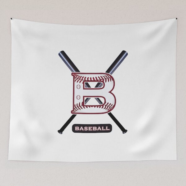 Item preview, Baseball Initials (B) designed and sold by MASMUS27.