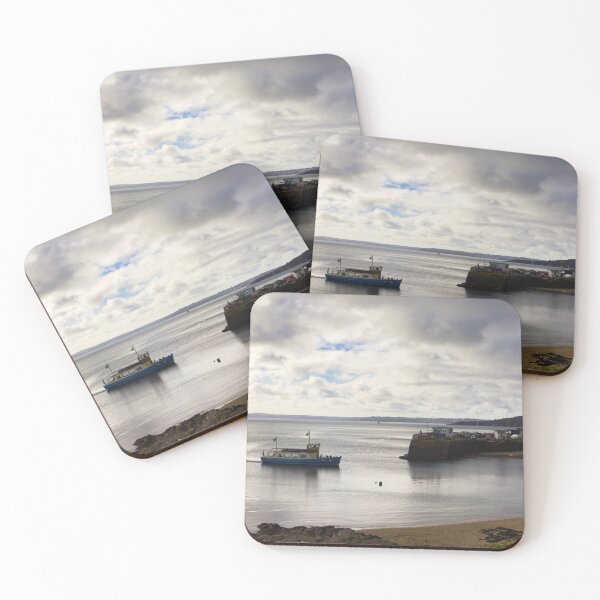 Item preview, St Mawes Ferry arriving in port designed and sold by Ann Biddlecombe.