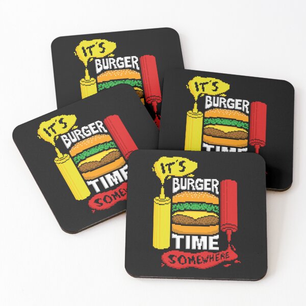 Item preview, It's Burger Time Somewhere designed and sold by graffd02.