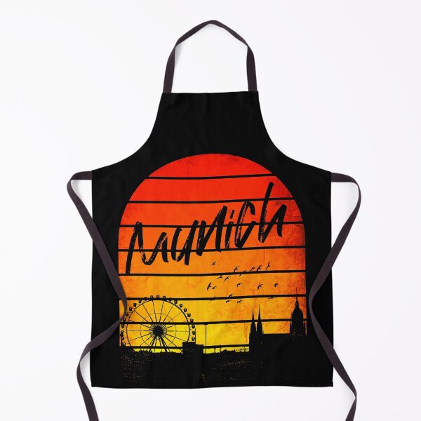 Item preview, Munich Skyline Vintage Sunset designed and sold by ACC .