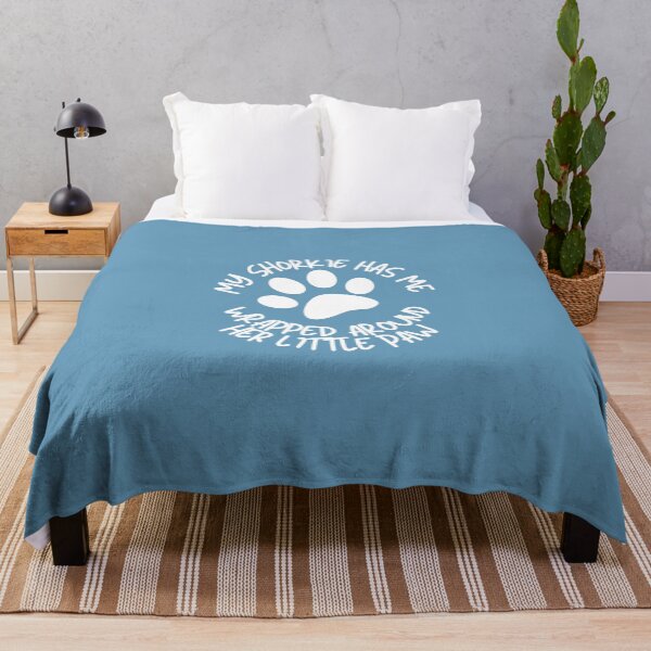 Item preview, Wrapped Around Her Paw - Shorkie Dog Lover Fun Graphic - Fun Shorkie Gifts Classic T-Shirt designed and sold by PDesigns69.