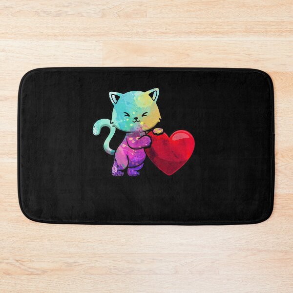 Item preview, Cute Cat Gift Colorful Pop Art Kitten Adoption Kitten Lover designed and sold by Lenny Stahl.
