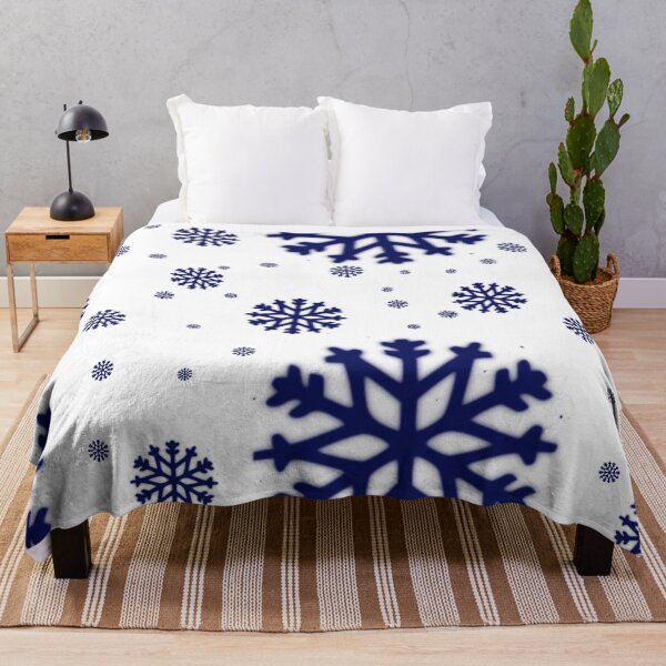 Item preview, Navy blue white background snow designed and sold by Roselove4869.