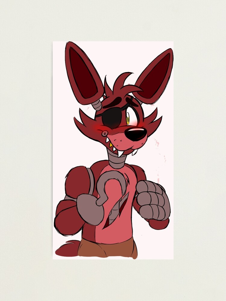 Fnaf Foxy Photographic Print for Sale by Alexspillane88