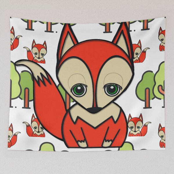 Item preview, Orange Fox designed and sold by FlippinTurtles.