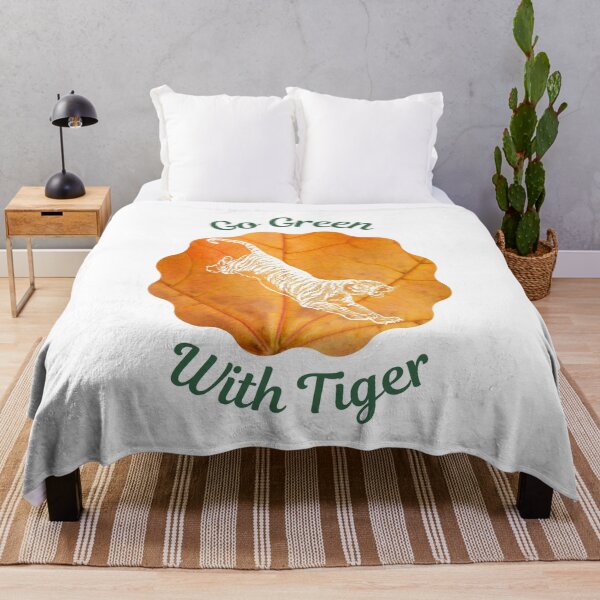 Item preview, Go Green With Tiger designed and sold by kucingmaikan.