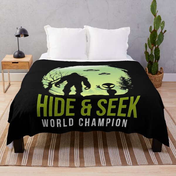 Item preview, Hide And Seek World Champion Gift Alien And Bigfoot designed and sold by Lenny Stahl.