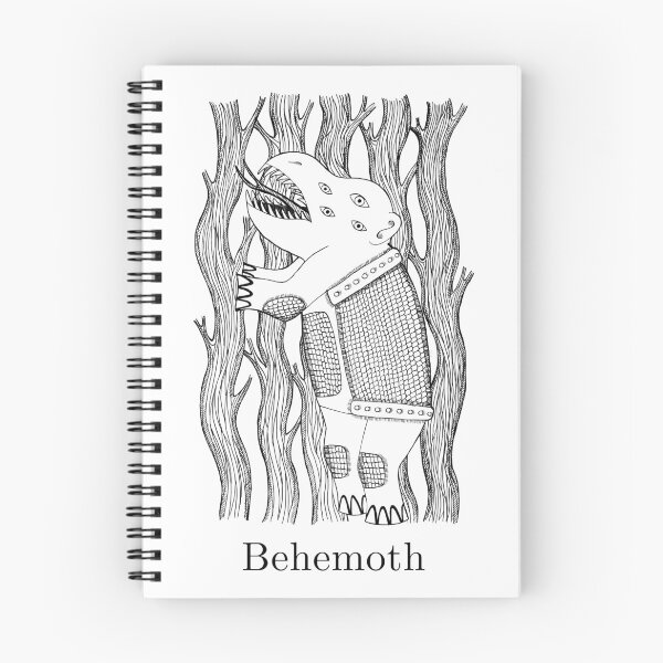 Aperçu de l'œuvre Dessin à l'encre de Behemoth créée et vendue par indiVisibl.