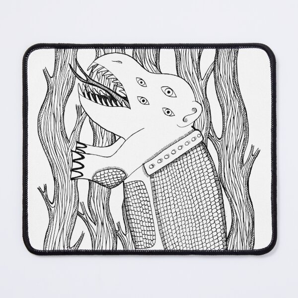 Item preview, Behemoth ink drawing designed and sold by indiVisibl.