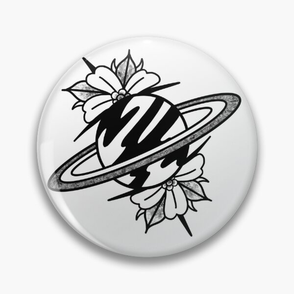 Item preview, Saturn Planet Flowers designed and sold by hackedbyna.