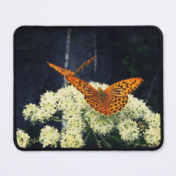 Item preview, Butterflies on White Flowers designed and sold by MathenaArt.