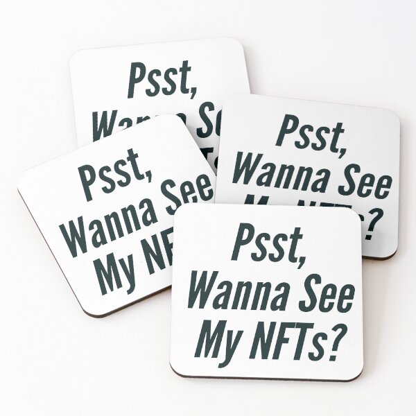 Item preview, Psst, Wanna See My NFTs? designed and sold by NonStopFlights.