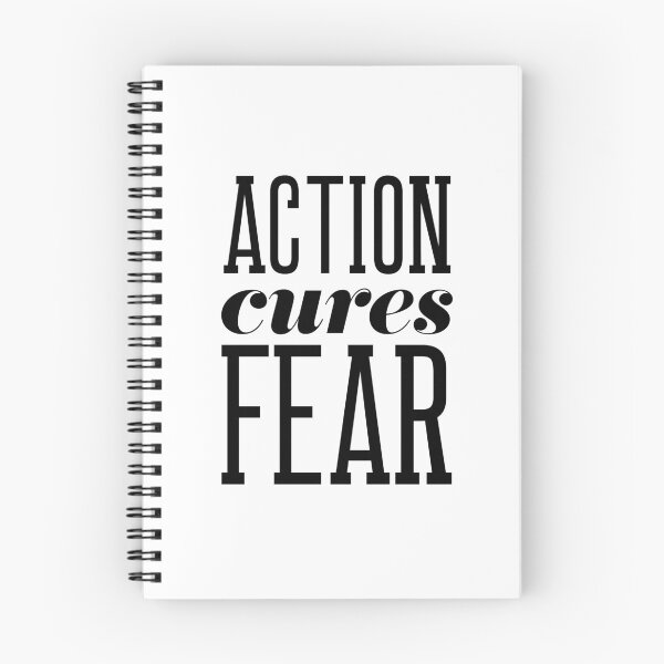 Item preview, Action Cures Fear designed and sold by rofocreative.