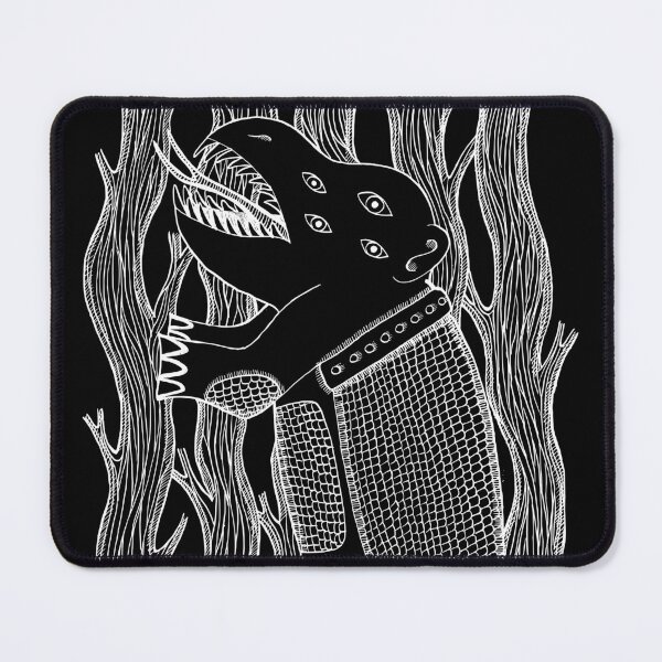 Aperçu de l'œuvre Dessin à l'encre de Behemoth créée et vendue par indiVisibl.