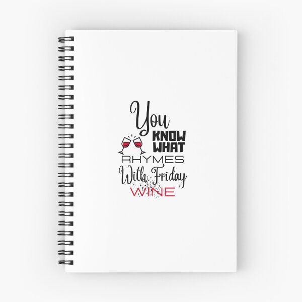 Item preview, what rhymes with friday Wine designed and sold by marouanehanaf05.
