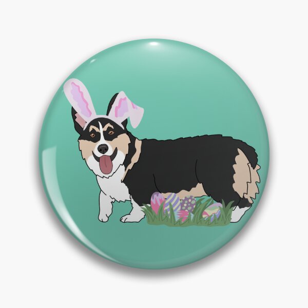 Item preview, Happy Easter Corgi Pattern  designed and sold by KantstandyaC.
