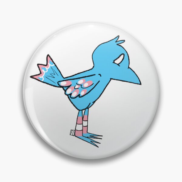 Item preview, TransBlue bird  designed and sold by Whispertown.