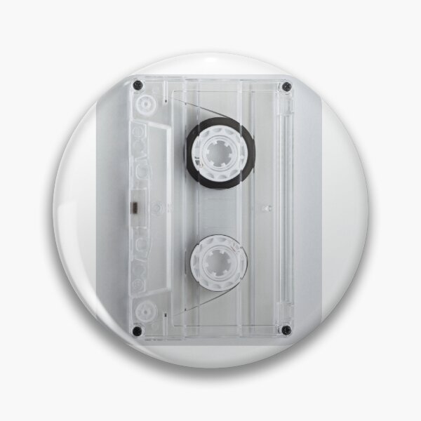 Artikelvorschau, Transparentes Kassettenband der 80er Jahre für Retro-Musikliebhaber und Musiker – Kassettendeck entworfen und verkauft von Funwithmusic.