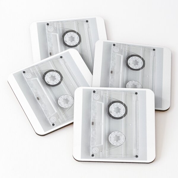 Item preview, 80's Transparent Cassette Tape For Retro Music Lovers And Musicians - Cassette Deck designed and sold by Funwithmusic.