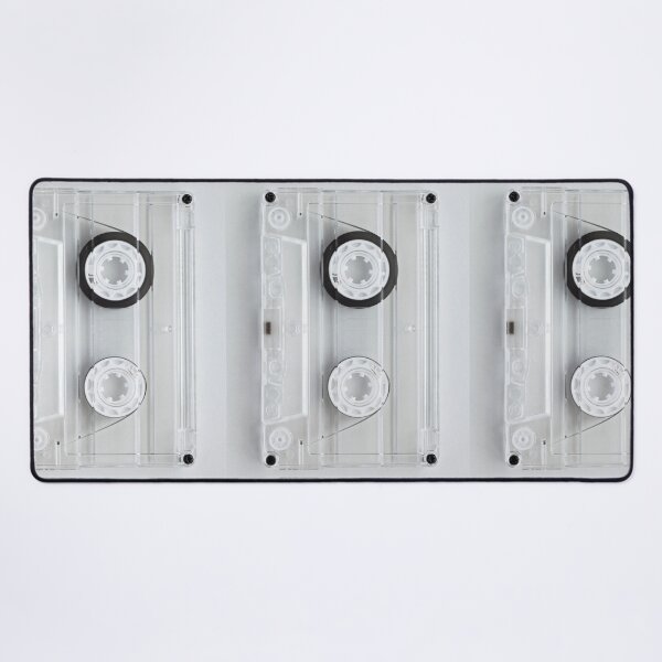 Item preview, 80's Transparent Cassette Tape For Retro Music Lovers And Musicians - Cassette Deck designed and sold by Funwithmusic.
