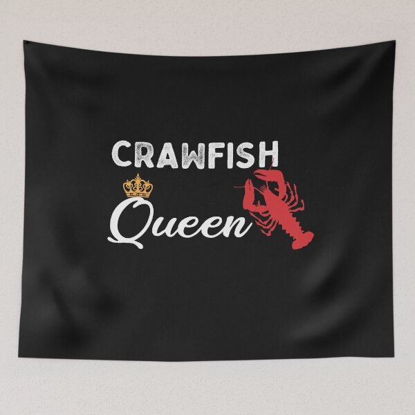 Item preview, Crawfish Queen Funny Crawfish Lover Queen Of The Crawfish Cajun designed and sold by CajunCreations.