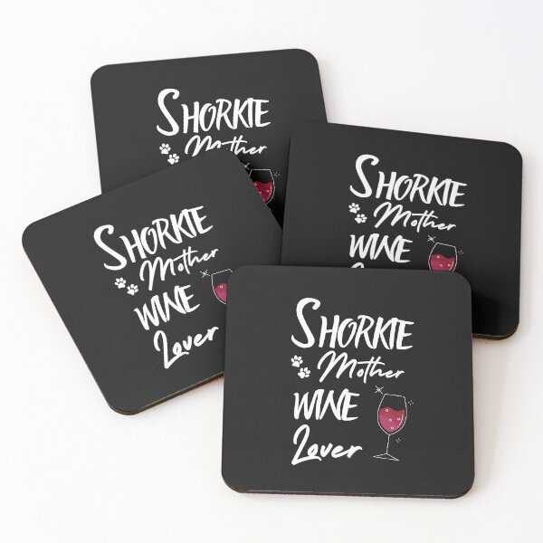 Item preview, Shorkie Mother Wine Lover - Shorkie Dog Lover Fun Graphic - Fun Shorkie Gifts Classic T-Shirt designed and sold by PDesigns69.