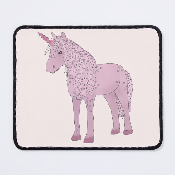 Item preview, Pink unicorn with stars designed and sold by Blumchen.