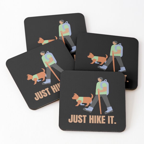 Item preview, Just Hike It-Hiking-Camper-Camping-Outdoors-Nature-Positive-Happiness Is A Day Spent Hiking-Happiness Is A Day Spent Hiking With My Dog designed and sold by SighFly52.