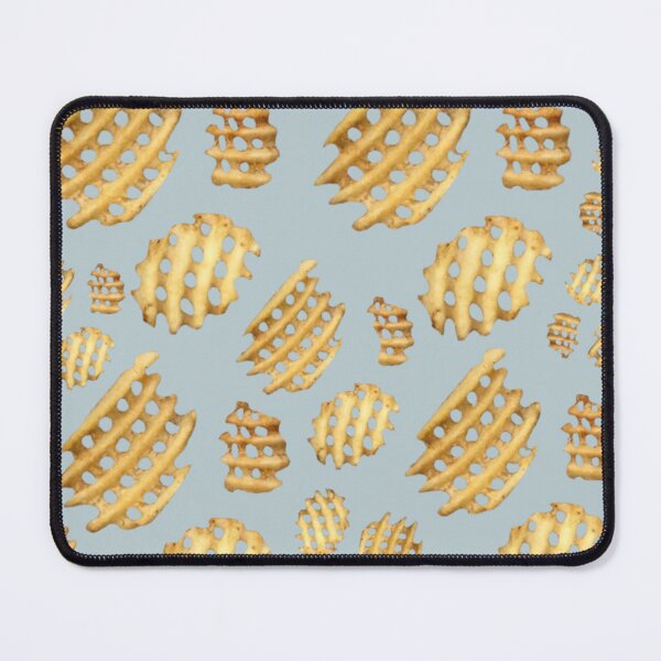 Item preview, Crunchy Waffle Fries Light Blue designed and sold by GRETKA.