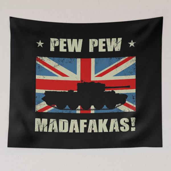 Item preview, Pew Pew Madafaka's Battle Tank designed and sold by NicGrayGraphic.