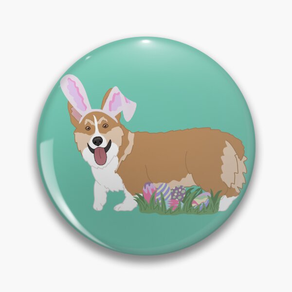 Item preview, Happy Easter Corgi Pattern  designed and sold by KantstandyaC.