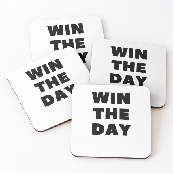 Item preview, WIN THE DAY designed and sold by dapperFreestyle.