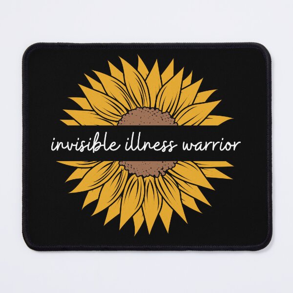 Item preview, Invisible Illness Warrior Sunflower designed and sold by SunnyAlloy.