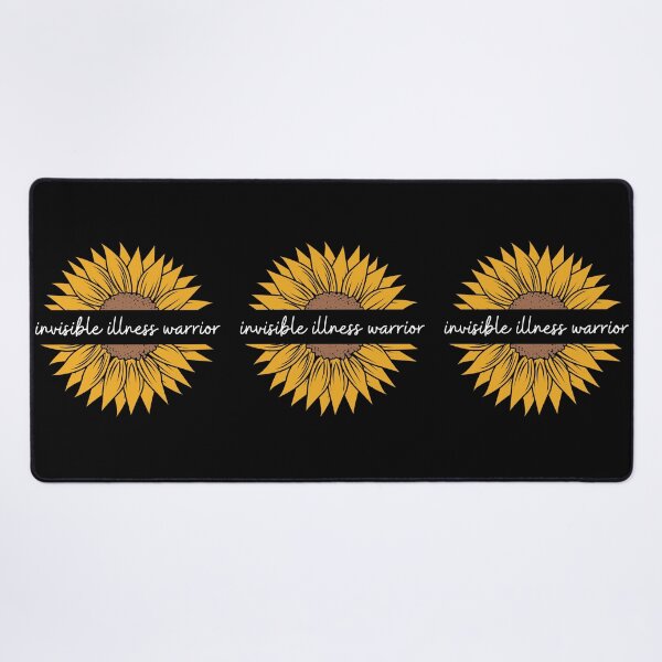 Item preview, Invisible Illness Warrior Sunflower designed and sold by SunnyAlloy.